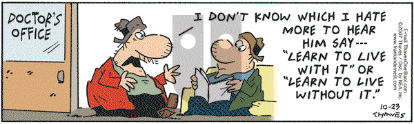 Frank and Ernest on Tuesday October 23, 2007 Comic Strip