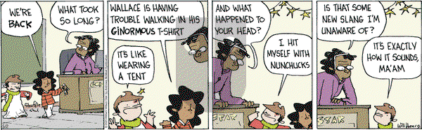 Wallace the Brave on Friday May 2, 2025 Comic Strip