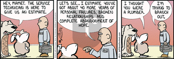 DeFlocked on Monday October 1, 2018 Comic Strip