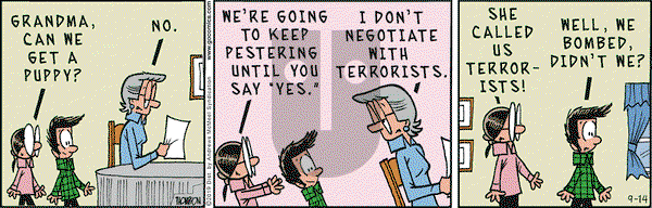 Grand Avenue on Saturday September 14, 2019 Comic Strip
