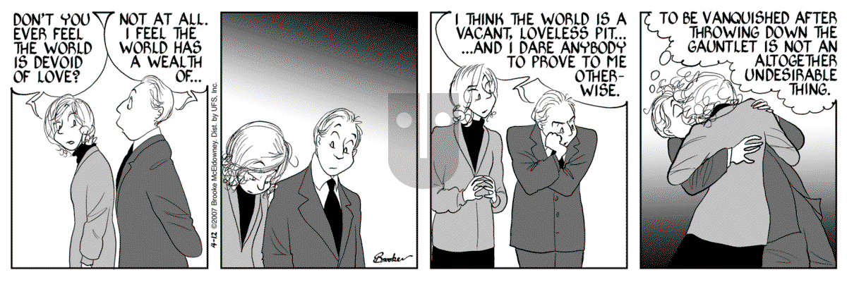 9 Chickweed Lane - Thursday April 12, 2007 Comic Strip