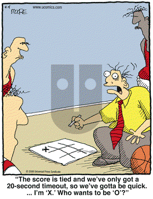 In the Bleachers on Tuesday April 4, 2006 Comic Strip
