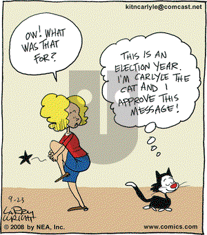 Kit 'N' Carlyle on Tuesday September 23, 2008 Comic Strip