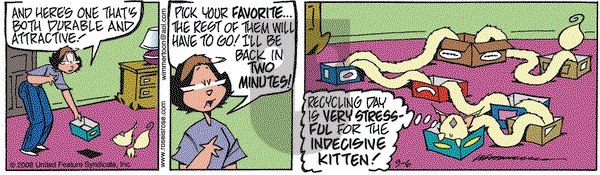 Rose is Rose on Saturday September 6, 2008 Comic Strip