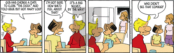 Arlo and Janis on Monday July 21, 2014 Comic Strip