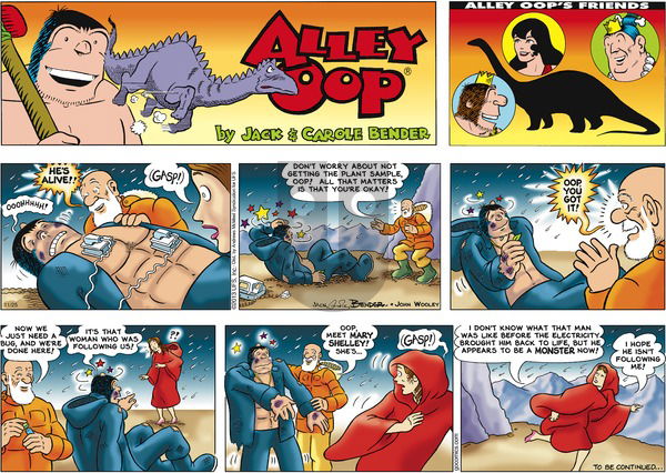 Alley Oop on Sunday November 25, 2018 Comic Strip
