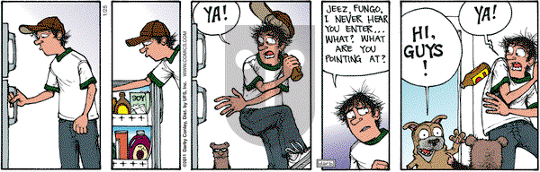 Get Fuzzy on Tuesday January 25, 2011 Comic Strip