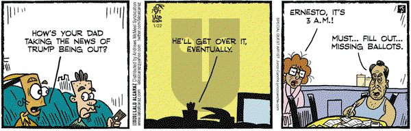 La Cucaracha on Friday January 22, 2021 Comic Strip