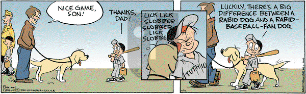 Red and Rover on Saturday April 16, 2011 Comic Strip