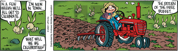 Rose is Rose on Thursday March 25, 2021 Comic Strip