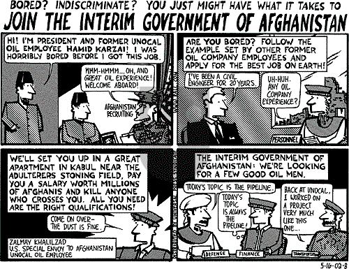 Ted Rall on Thursday September 5, 2002 Comic Strip