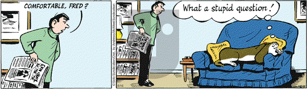 Fred Basset on Friday May 15, 2020 Comic Strip