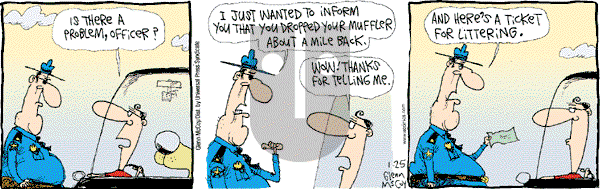 The Duplex on Saturday January 25, 2003 Comic Strip
