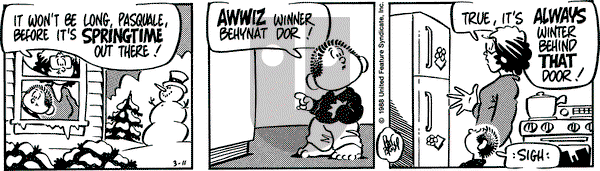 Rose is Rose on Friday March 11, 1988 Comic Strip