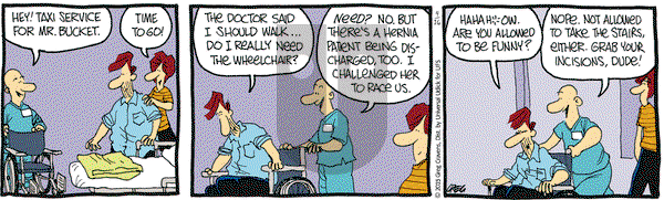 The Buckets on Thursday April 16, 2015 Comic Strip