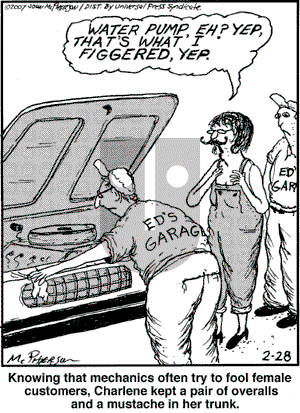 Close to Home on Wednesday February 28, 2007 Comic Strip