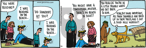 Overboard on Tuesday July 7, 2009 Comic Strip