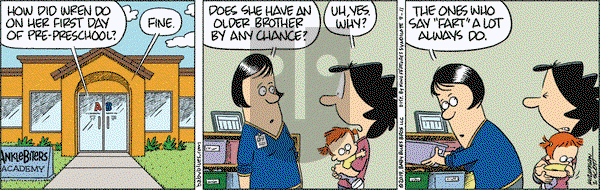 Baby Blues on Wednesday September 11, 2019 Comic Strip