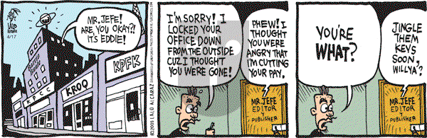 La Cucaracha on Friday October 9, 2009 Comic Strip