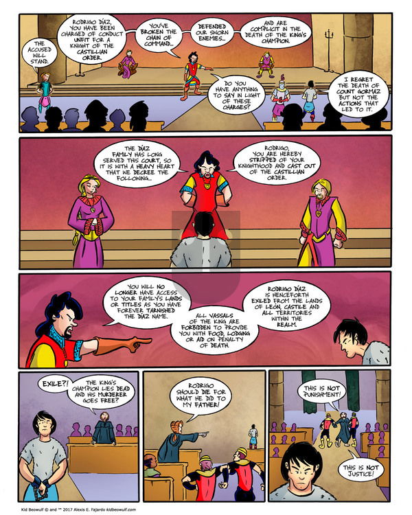 Kid Beowulf - Monday October 9, 2017 Comic Strip