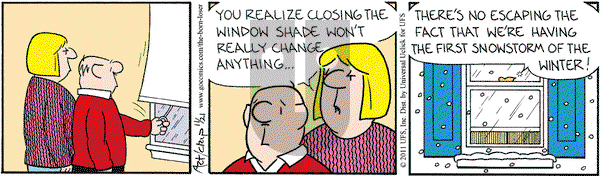 The Born Loser on Monday November 21, 2011 Comic Strip