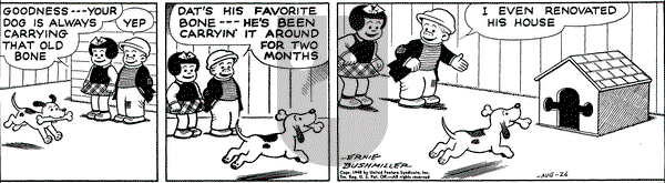 Nancy - Thursday August 26, 1948 Comic Strip