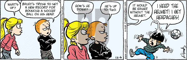 Cleats - Friday December 6, 2002 Comic Strip