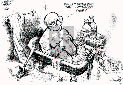 Pat Oliphant on Thursday December 1, 2011 Comic Strip