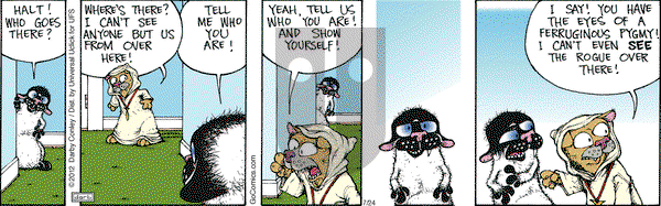 Get Fuzzy on Tuesday July 24, 2012 Comic Strip