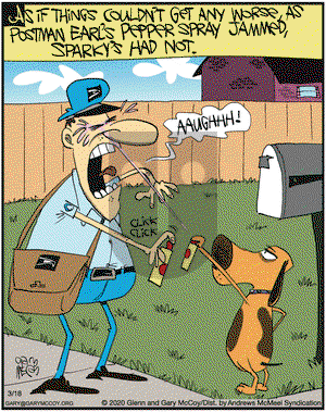 The Flying McCoys on Wednesday March 18, 2020 Comic Strip
