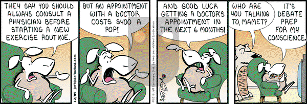 DeFlocked on Monday December 9, 2019 Comic Strip
