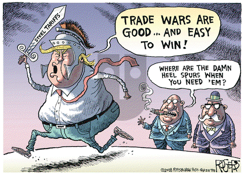 Rob Rogers on Wednesday March 7, 2018 Comic Strip