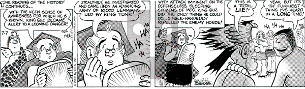 Alley Oop on Friday July 7, 2006 Comic Strip