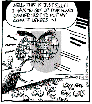 Reality Check on Thursday March 14, 2002 Comic Strip