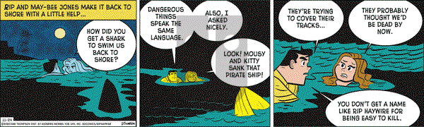 Rip Haywire on Tuesday November 24, 2020 Comic Strip