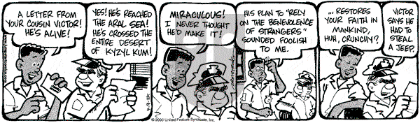 JumpStart on Saturday September 9, 2000 Comic Strip