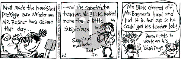 Heart of the City on Thursday February 2, 2012 Comic Strip