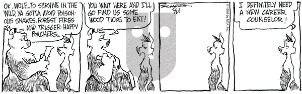 The Grizzwells on Tuesday February 24, 1998 Comic Strip