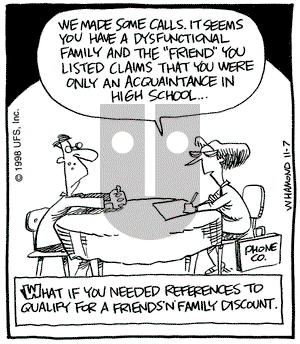 Reality Check on Saturday November 7, 1998 Comic Strip