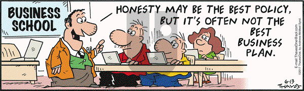 Frank and Ernest on Tuesday June 13, 2017 Comic Strip