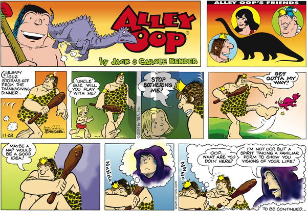 Alley Oop on Sunday November 28, 2004 Comic Strip