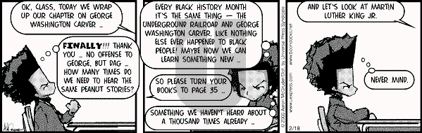 The Boondocks on Friday September 21, 2007 Comic Strip
