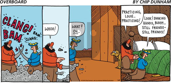 Overboard on Sunday July 14, 2019 Comic Strip