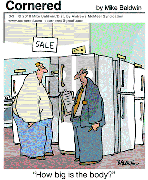 Cornered on Saturday March 3, 2018 Comic Strip