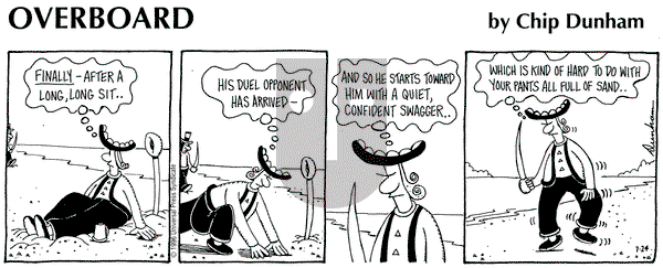 Overboard on Wednesday July 24, 1996 Comic Strip