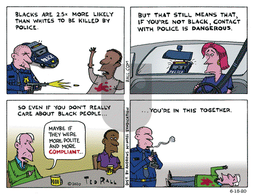 Ted Rall on Monday June 15, 2020 Comic Strip