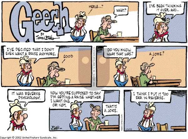 Geech on Tuesday May 20, 2025 Comic Strip