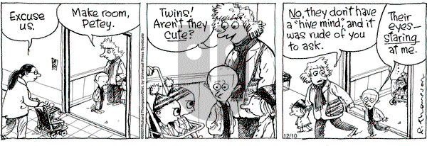 Cul de Sac on Monday December 10, 2007 Comic Strip