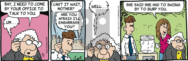 Lola on Thursday March 1, 2018 Comic Strip