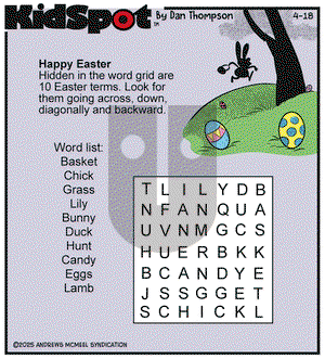 KidSpot on Friday April 18, 2025 Comic Strip